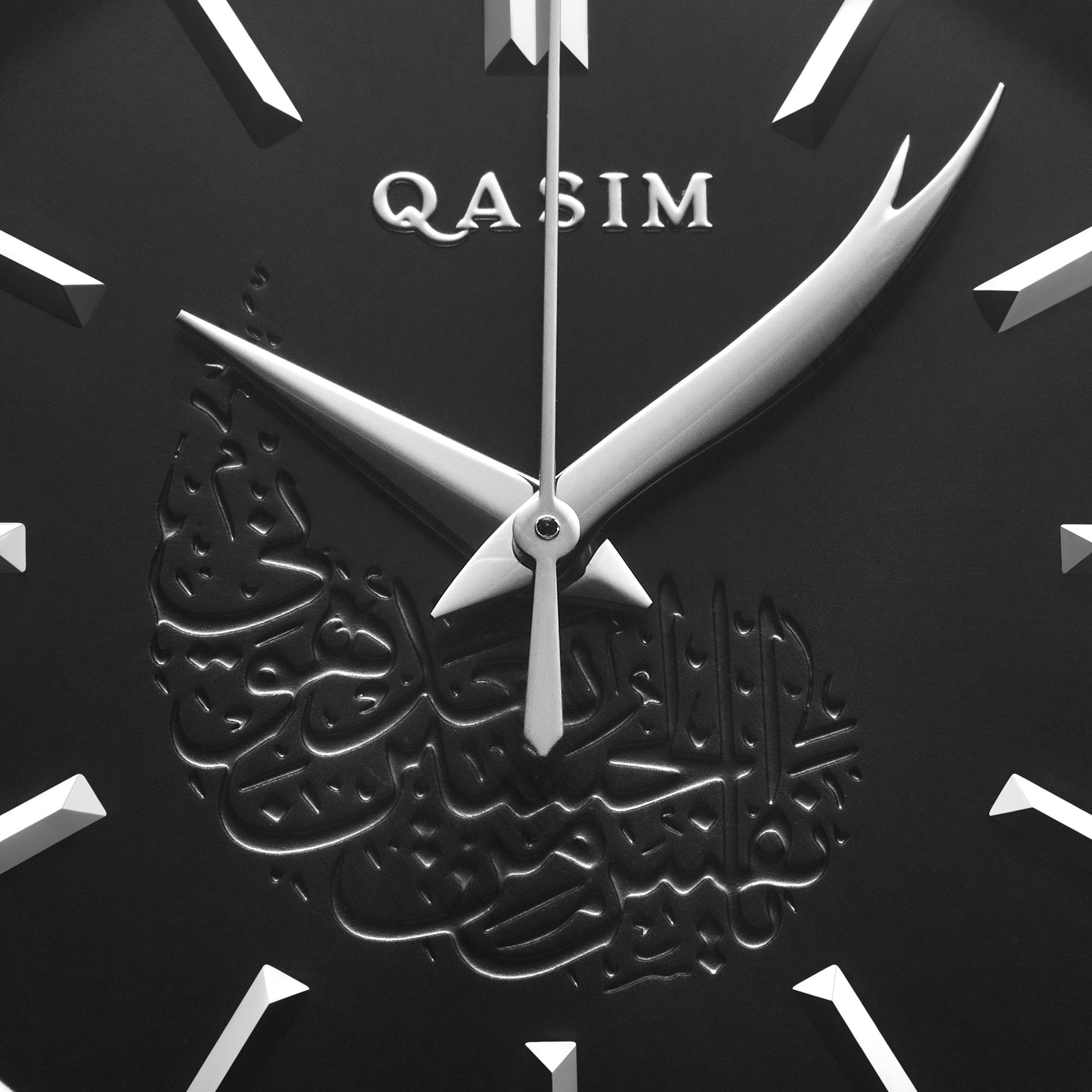 Dhulfiqar Midnight – Black & Silver 38MM
