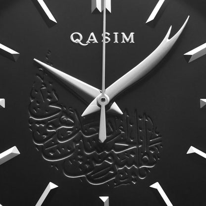Dhulfiqar Midnight – Black & Silver 38MM